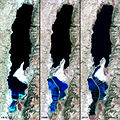 The Dead Sea 1972 to 2011 - Disappearance...
