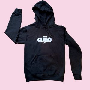 Black Mizna Hoodie
